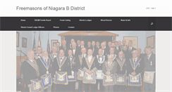 Desktop Screenshot of niagarabmasons.ca